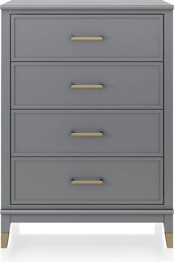 Сив скрин , 75 x 106 cm Westerleigh - CosmoLiving by Cosmopolitan