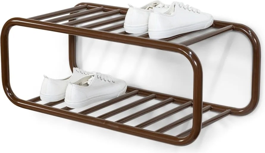 Тъмнокафява метална висяща стойка за обувки 72x28x35 cm Retro – Spinder Design