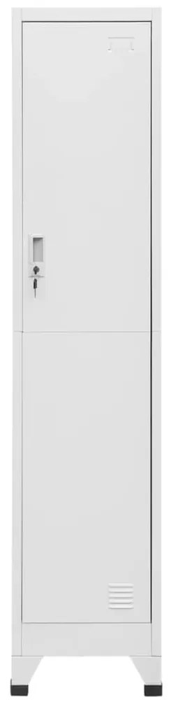 244472 vidaXL Заключващ се шкаф, 38x45x180 cм