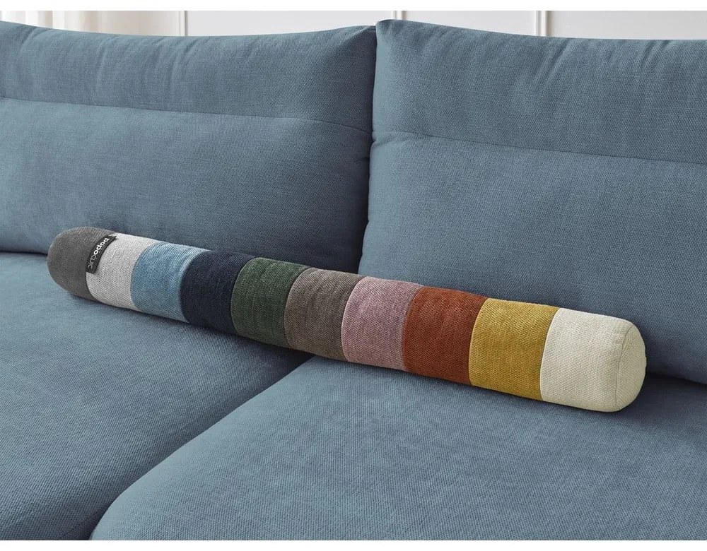 Син ъглов диван Aden – Bobochic Paris