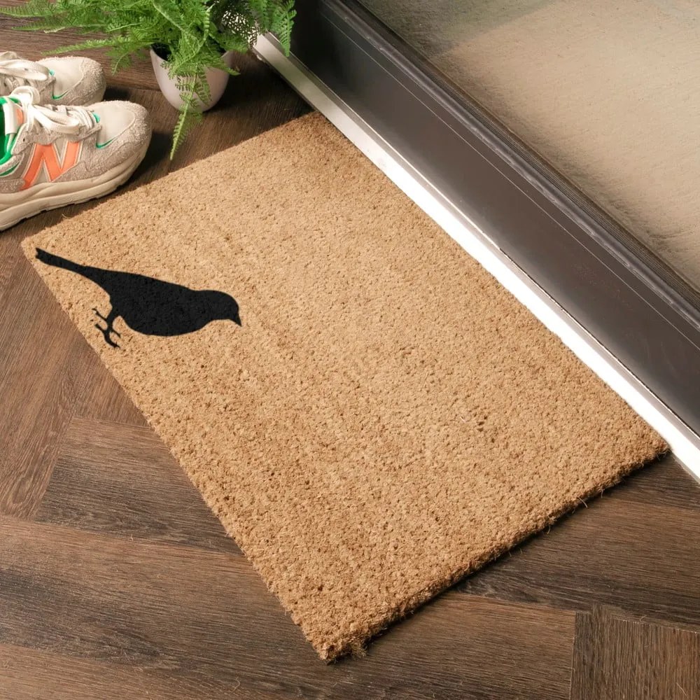 Изтривалка от кокосови влакна 40x60 cm Bird – Artsy Doormats