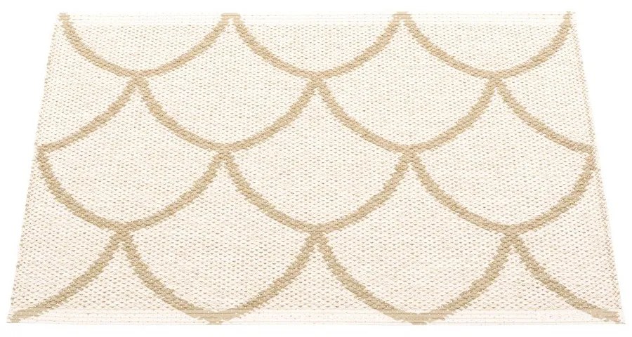 Бежов килим за открито и закрито 70x50 cm Kotte Sand – Pappelina
