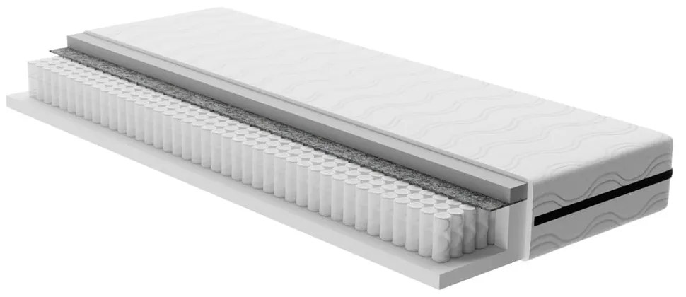 Средно твърд терморегулиращ матрак с пружини 200x200 cm Dream Essence – Bonami Essentials