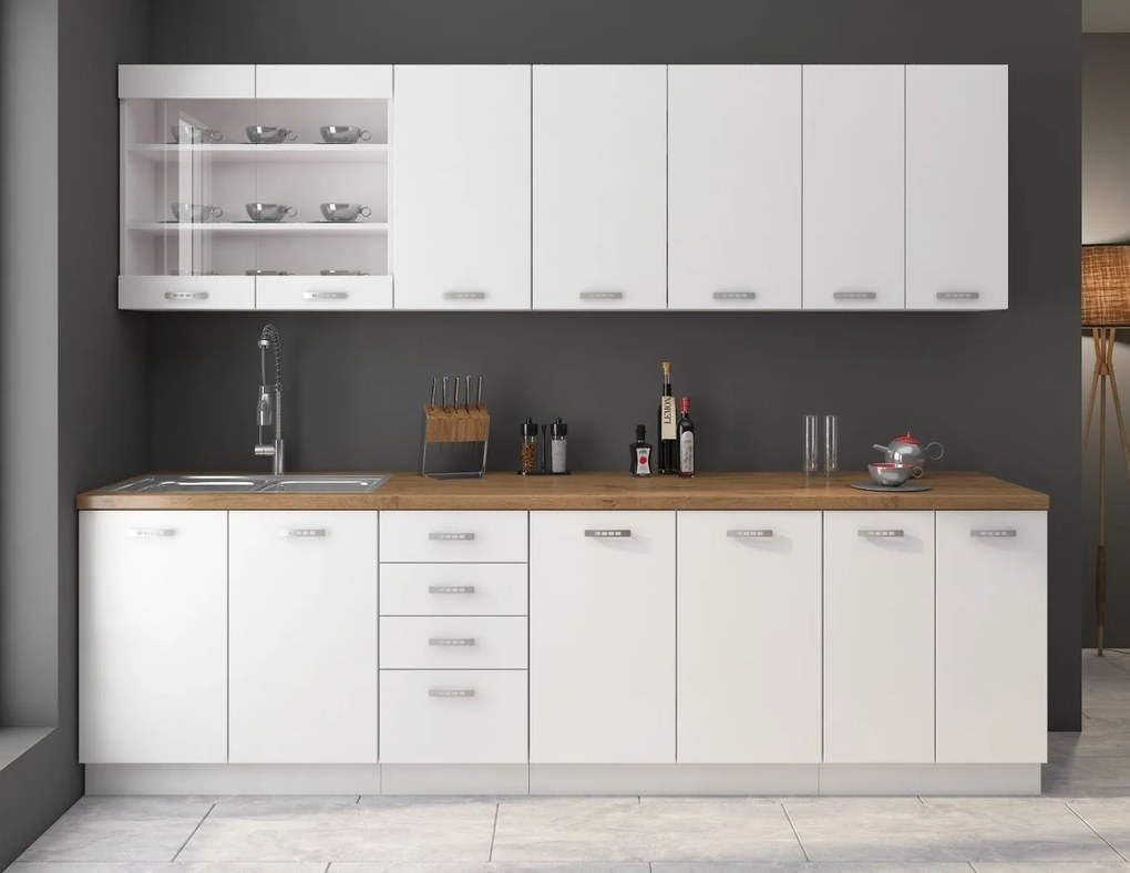 Подов шкаф Ellore 40D 4S-White