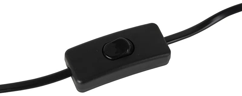 Ретро настолна лампа зелена с бронз - Milou