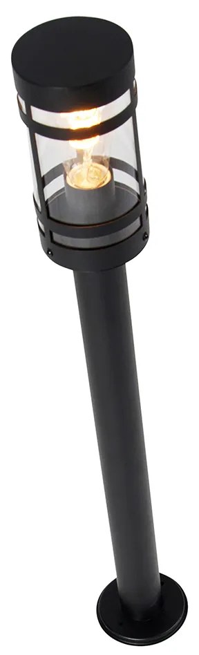 Умна външна лампа черна 80 см IP44 вкл. Wifi ST64 - Gleam