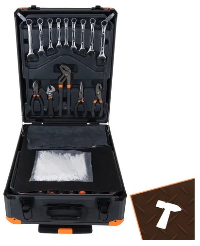 Комплект инструменти Bigstren от 1000 части в алуминиев куфар