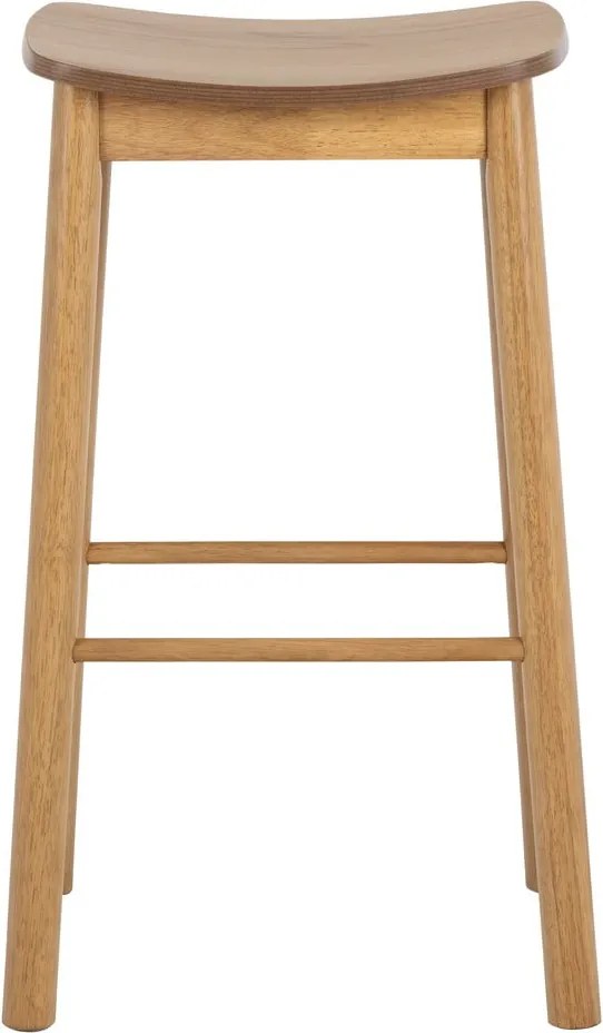 Бар стол в естествен цвят (височина на седалката 74,5 cm) Barlow – Actona