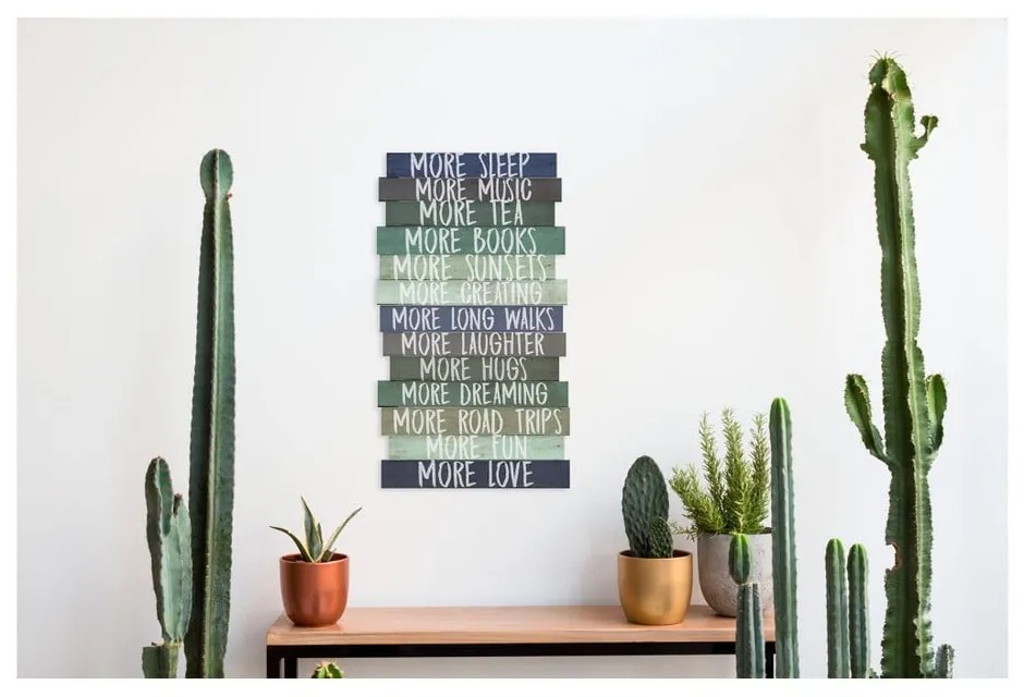 Табела 30x50 cm I Want More – Really Nice Things