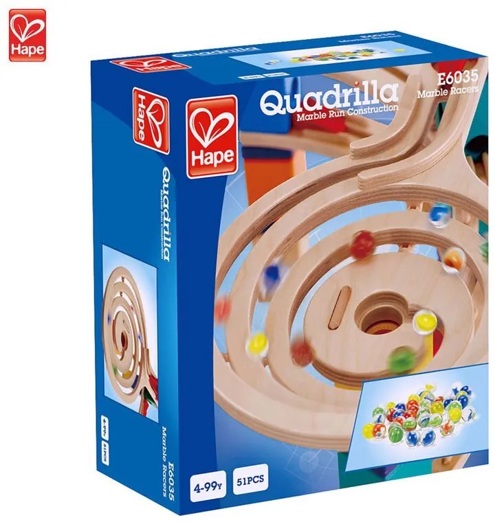 Hape - Мраморни топчета 51 броя H6035