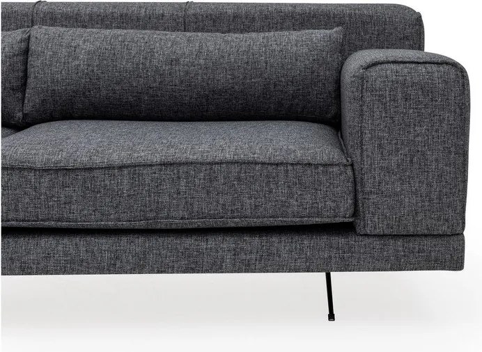 Тъмно сив ъглов диван , ляв ъгъл Jivago - Artie