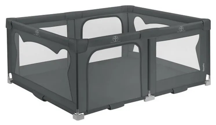 Lionelo - Игрална кошара FLORENCE Grey Graphite