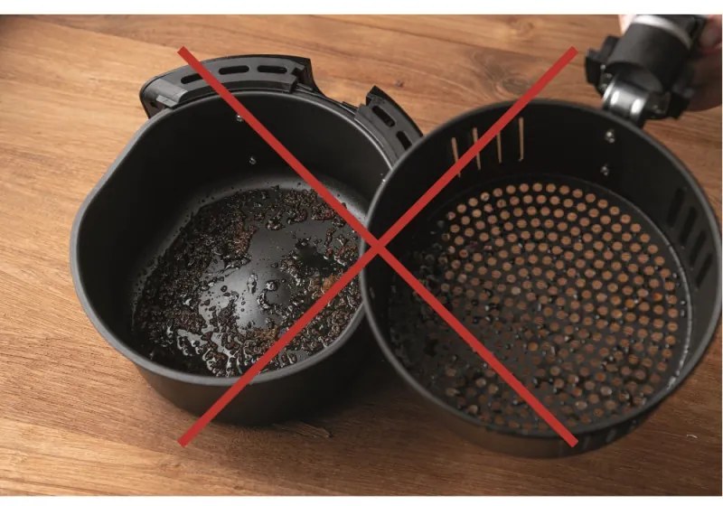 Комплект подложки за Air Fryer NoStik 1EEE774, 2 бр, 23.5/25.5 см, За многократна употреба, Бежов