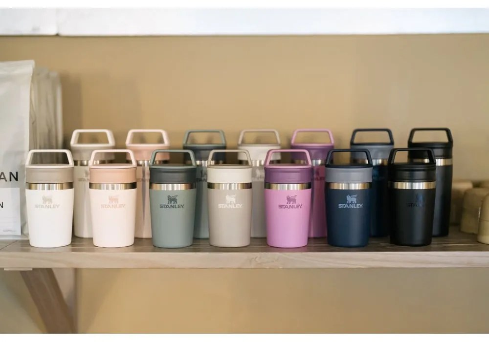 Светлорозова термочаша от неръждаема стомана 350 ml Café-To-Go Rose Quartz – Stanley