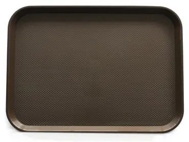 Horecano - Пластмасова табла за сервиране 35,5x45,5x1см кафява JW-A1418P