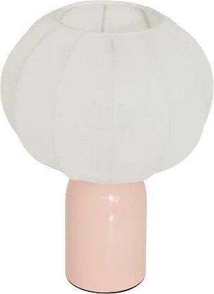 Настолна лампа atmosphera Tobie, Mетал, Розов, 33 cm