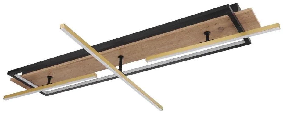 Globo 67296D2 - LED таванно осветително тяло BEATRIX LED/48W/230V кафяво