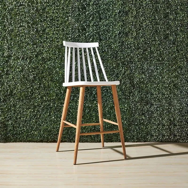 Бар стол Nolan-Бял (4) парчета