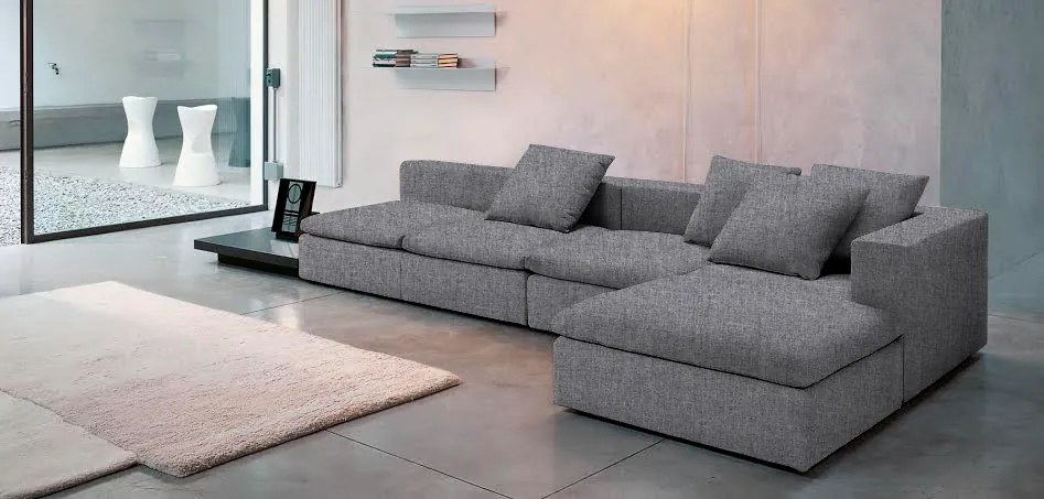 Ъгъл диван Lory-300φ 155β cm.-Gray