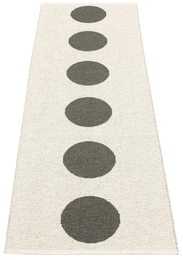 Тъмносива пътека за открито и закрито 70x225 cm Vera Charcoal – Pappelina