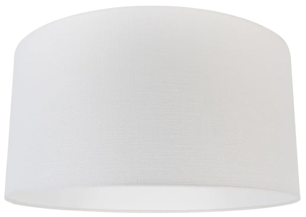Текстилен абажур бял 50/50/25