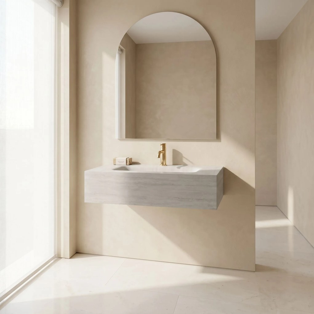 Стенна мивка REA Apollo Muralto Roma 80