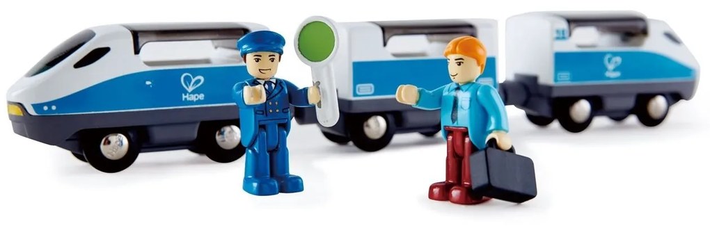 Hape - ЖП комплект Междуградски влак