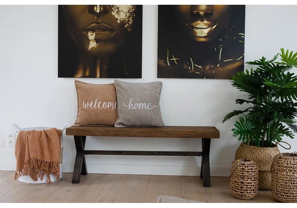 Кафява декоративна възглавница , 45 x 45 cm Damian W - Tiseco Home Studio