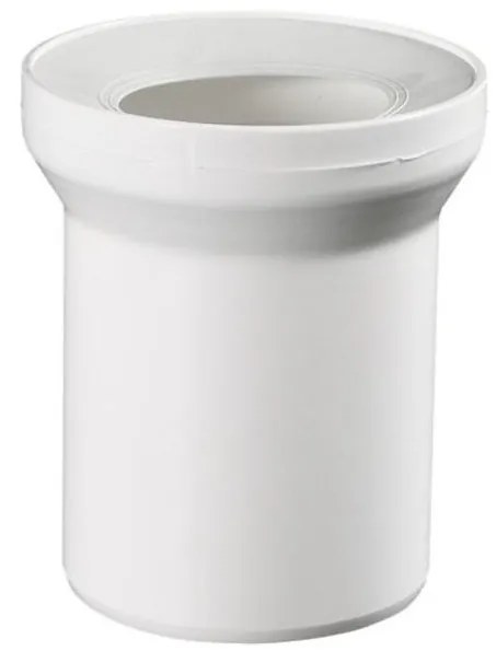 Bruckner - Прав съединител за тоалетна чиния 25 см бял