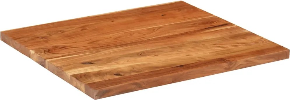 370939 vidaXL Плот за маса, 90x80x2,5 см, правоъгълен, акация масив