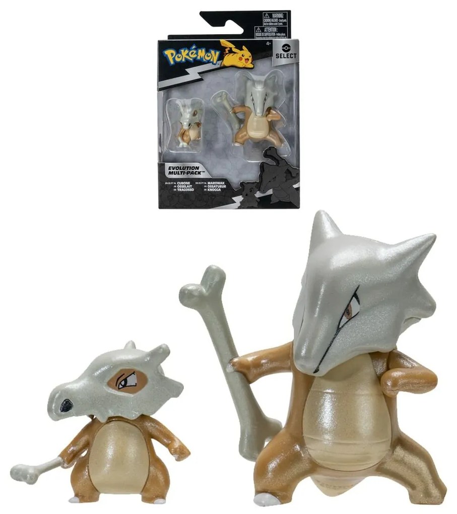 Фигурки на Герои Pokémon Evolution Pack - Cubone &amp; Marowak