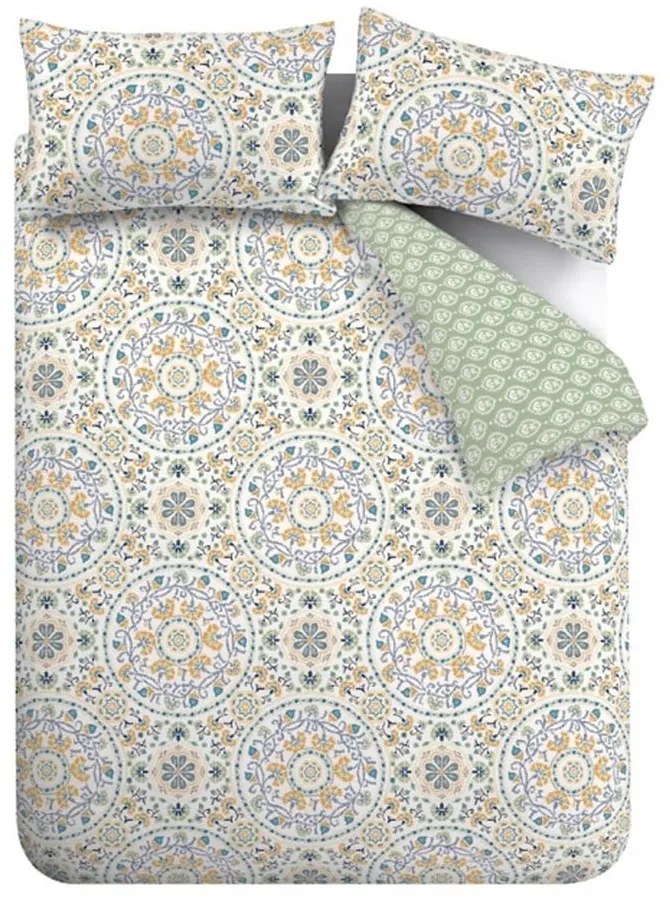 Спално бельо за двойно легло 200x200 cm Safiya - Pineapple Elephant