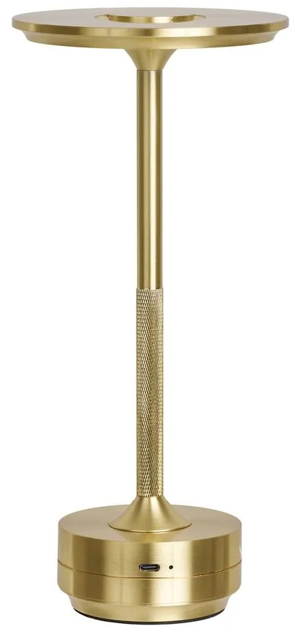 LED настолна лампа в месингов цвят (височина 28,5 cm) Lyneham – House Nordic