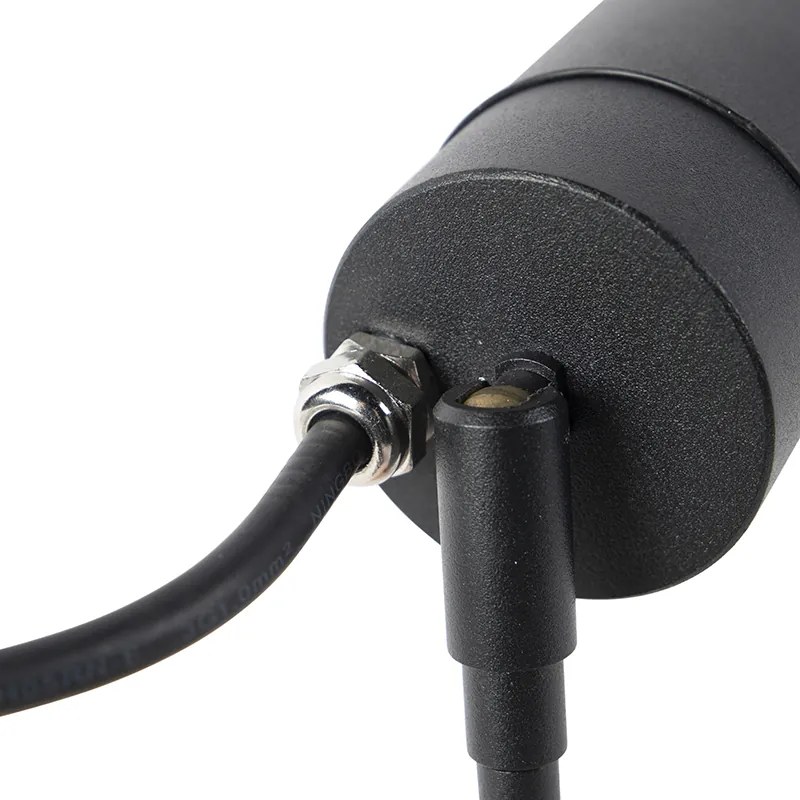 Интелигентен модерен прожектор черен IP44 вкл. WiFi GU10 - Solo