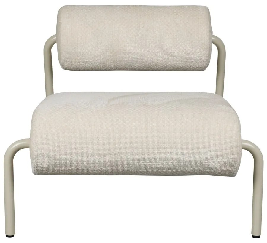 Кремаво кресло Lekima – Zuiver