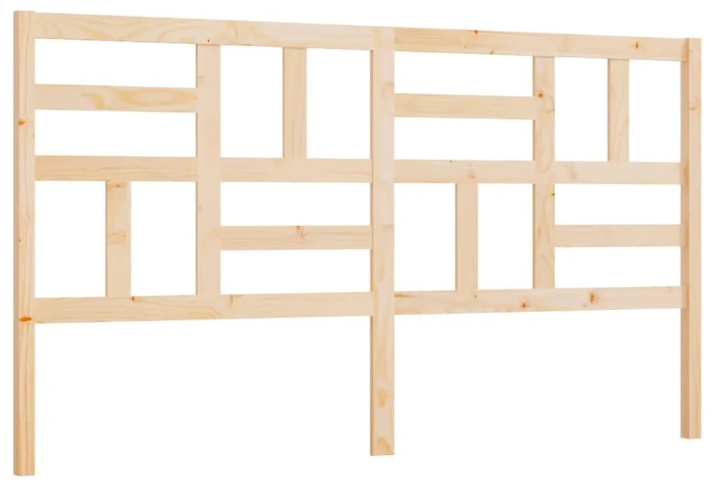 818210 vidaXL Горна табла за легло, 206x4x104 см, бор масив