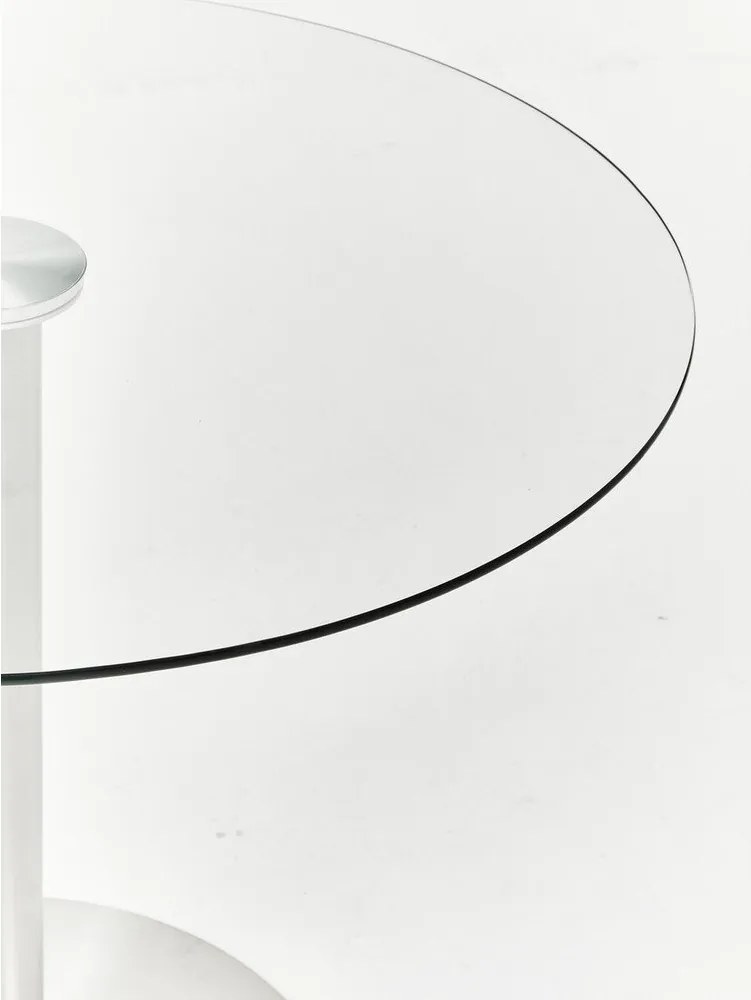 Кръгла трапезна маса със стъклен плот ø 90 cm Metropolitan – Premier Housewares
