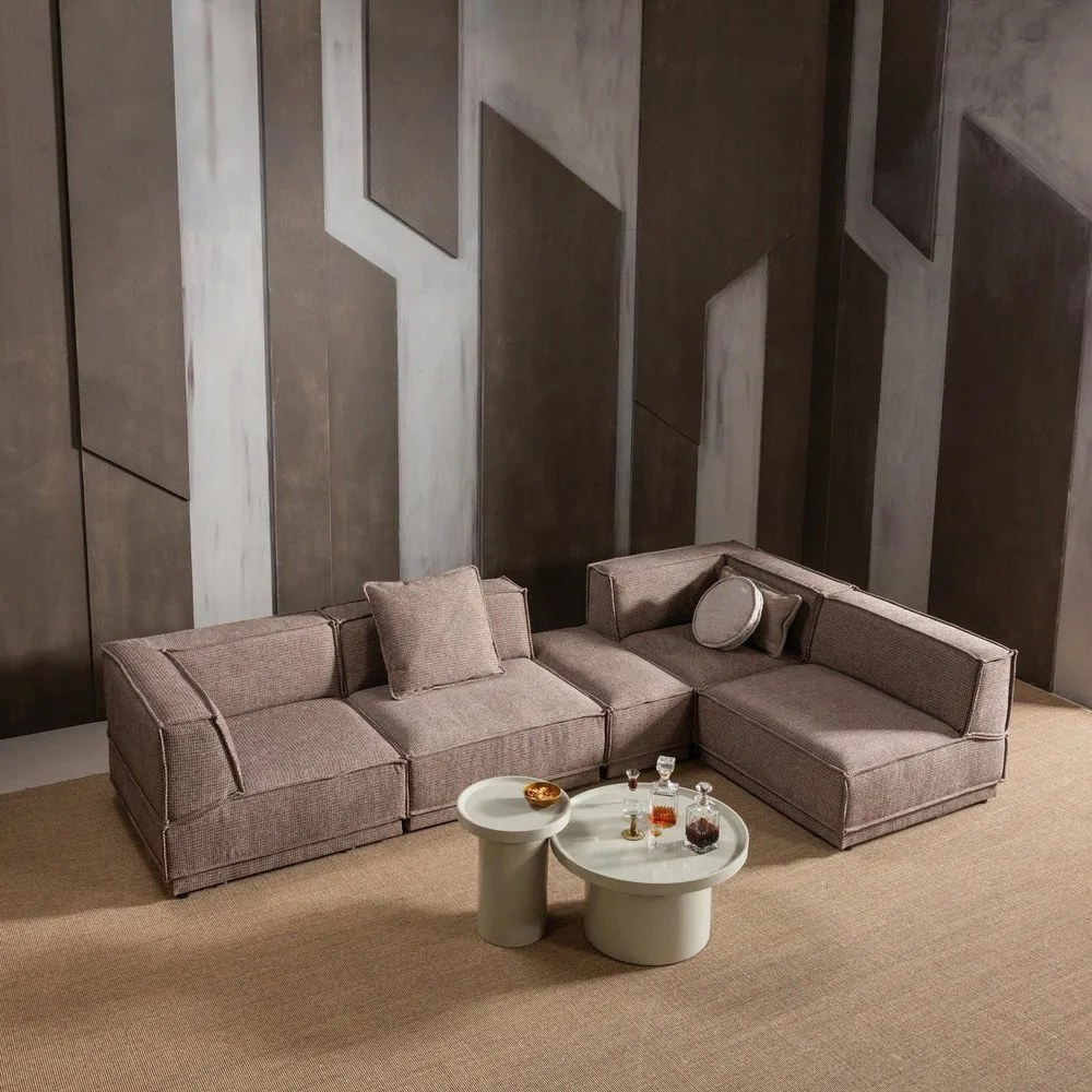 Гланцова кръгла странична масичка ø 40 cm Veluna – WOOOD