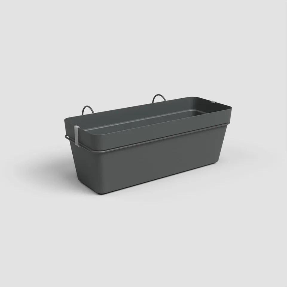 Висяща самонапоителна саксия от рециклирана пластмаса 50 cm Capri – Artevasi