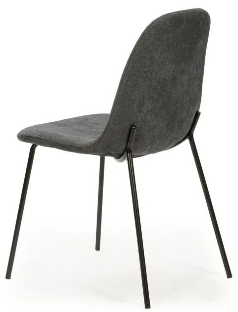 Тъмносиви трапезни столове в комплект от 4 бр. Renne – Marckeric