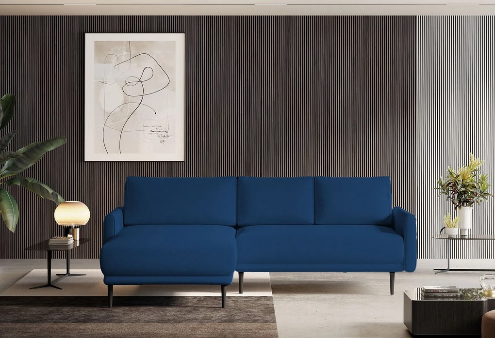 Ъглов диван Солас-син-ляв