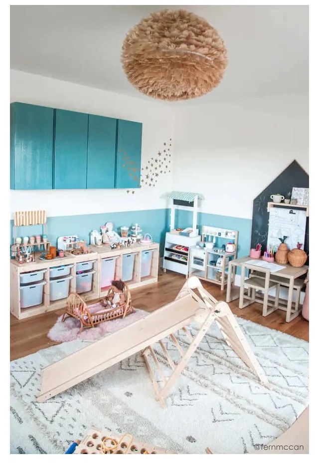 Кремав ръчно изработен вълнен килим подходящ за пране 140x200 cm Lakota Day – Lorena Canals