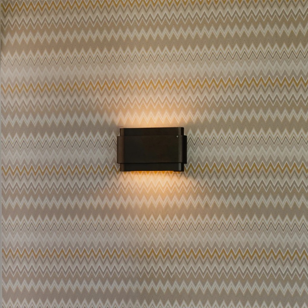 Смарт стенна лампа тъмен бронз 2 светлини вкл. Zigbee G9 - Coen