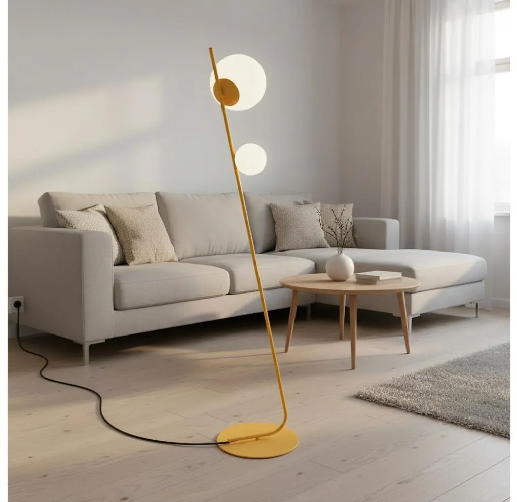 Подова лампа TATU 2xG9/8W/230V оранжева