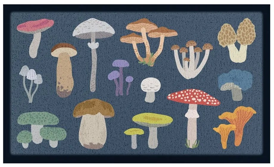 Изтривалка 60x90 cm Mixed Wild Mushroom – Artsy Doormats