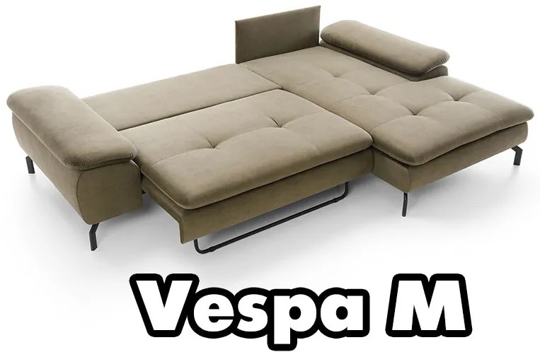 разтегетелен ъглов диван VESPA (три размера)