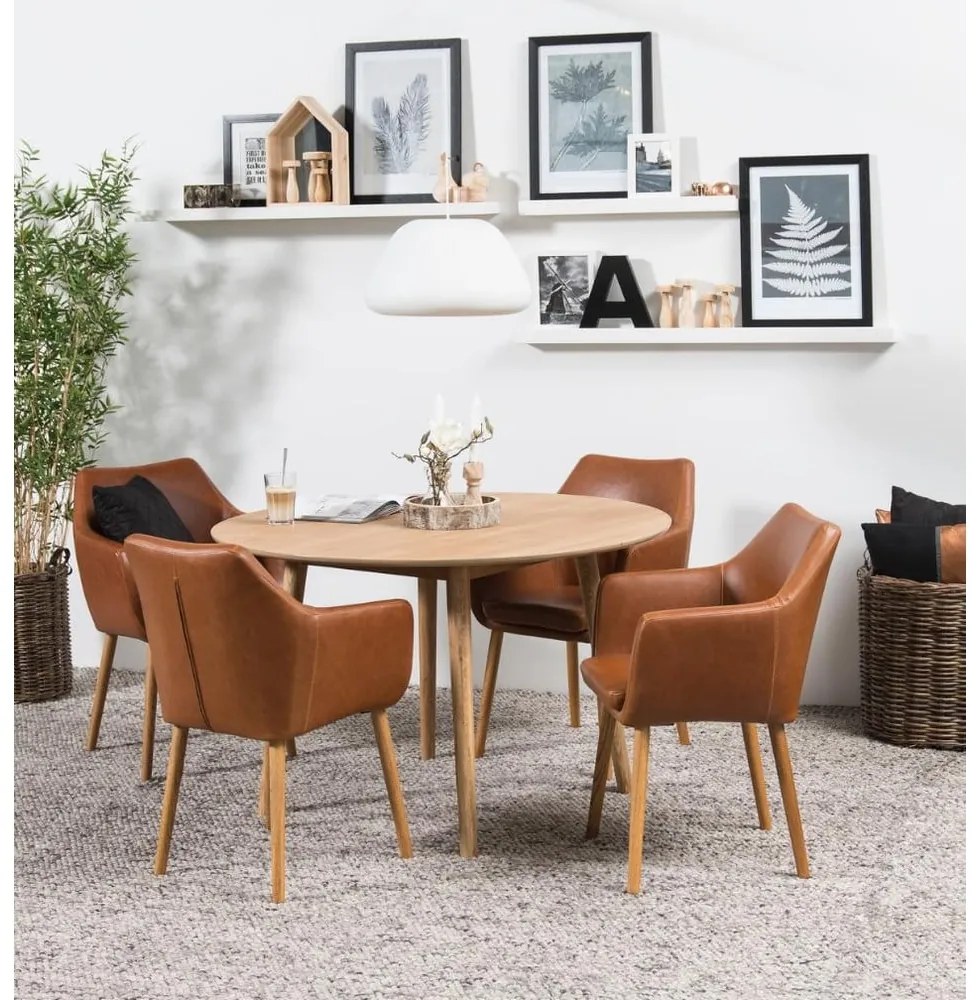 Кръгла маса за хранене ø 120 cm Nagano - Actona