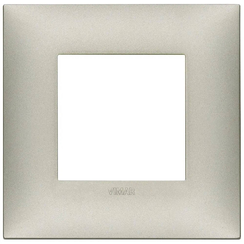 VIMAR 09662.22 Декоративна рамка технополимер, 2M, Никел мат,  NEVE UP