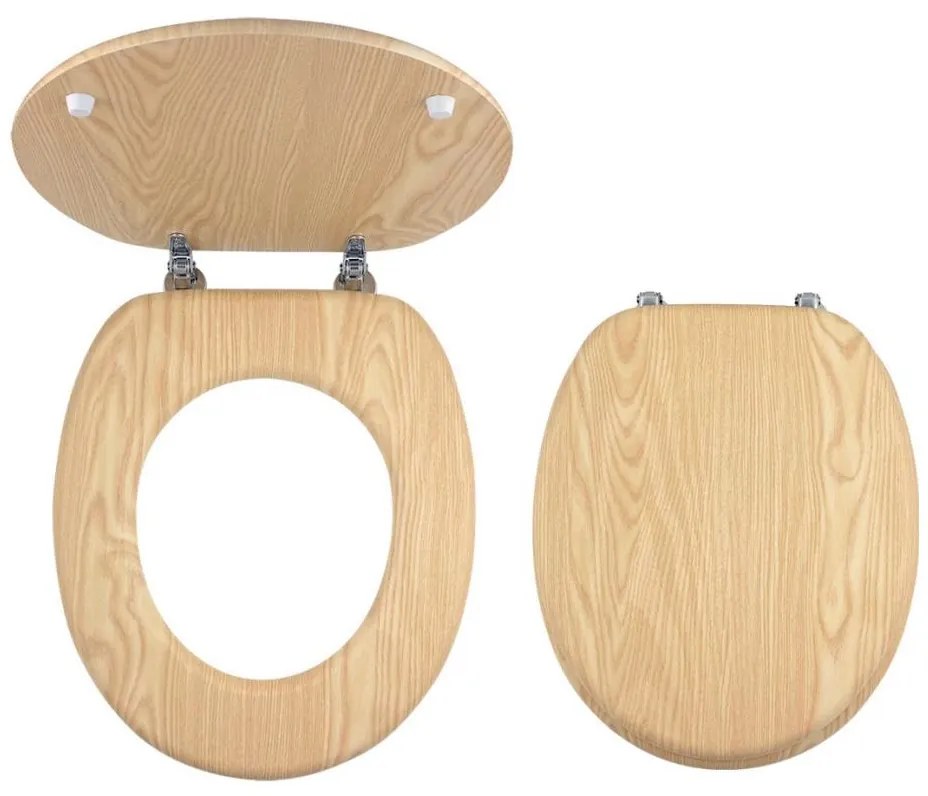 FERRO - Тоалетна седалка MDF/декор ясен