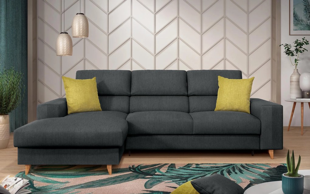 Разтегателен ъглов диван Авелино